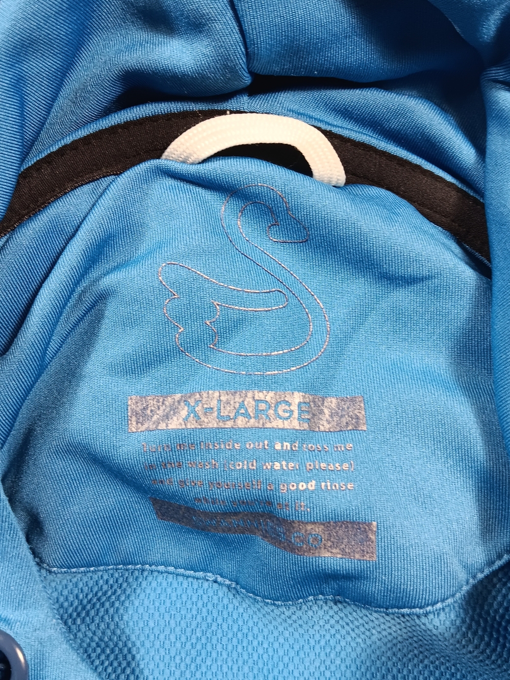 Swannies Golf Pullover Mens XL Blue Ivy Hoodie Performance Athleisure - Picture 2 of 11